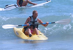 Kayak-surf-roule-nature