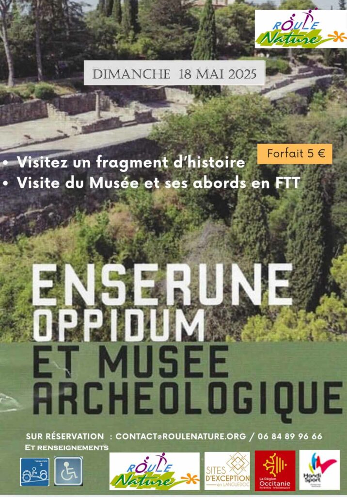Roule Nature visite Oppidum Ensérune Int 2